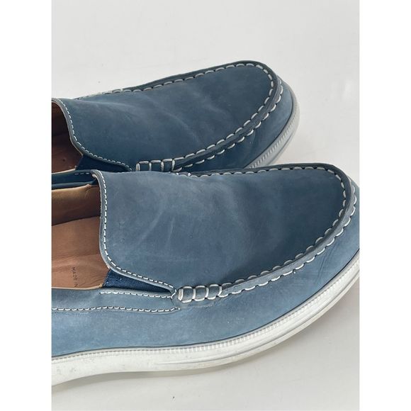 Samuel Hubbard Shoes Loafers Boat Slip On Men Size‎ 9. 5 Blue Suede Blue Skies main image 11